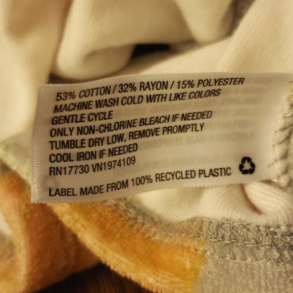 Wild Fable™ Floral Terry Halter-neck tiny tank top Size XS - Picture 7 of 8